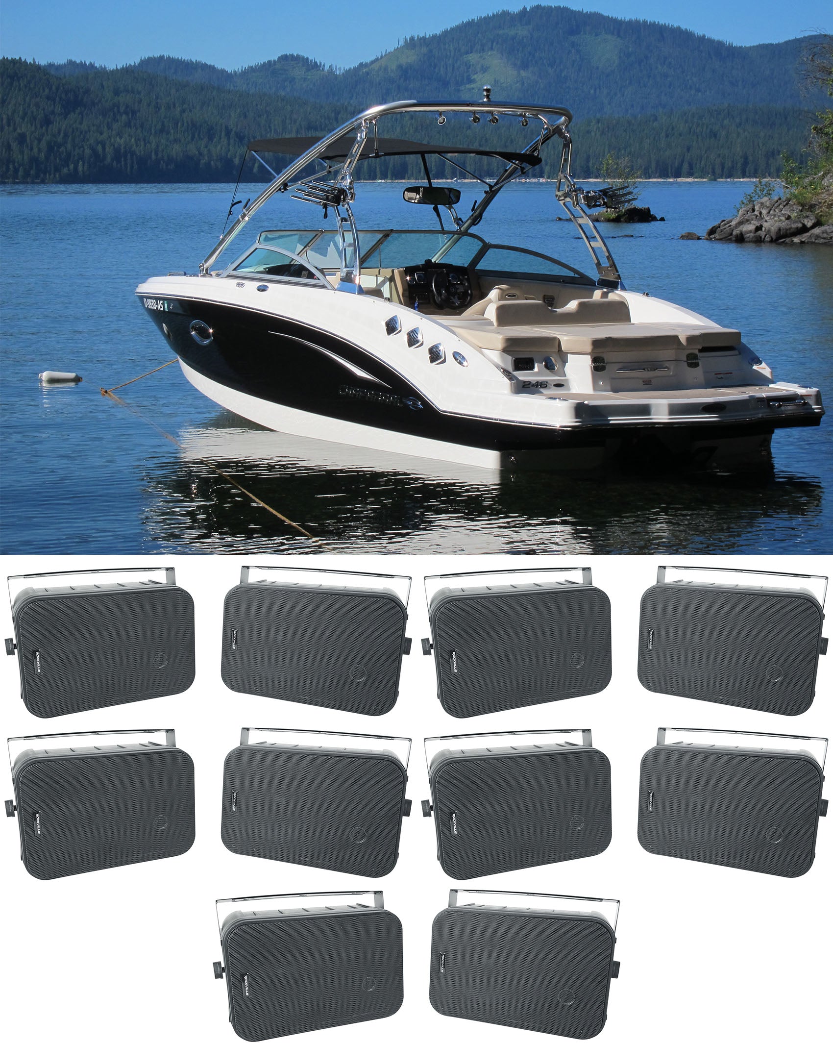 HP65S Black Boat 5-Pair