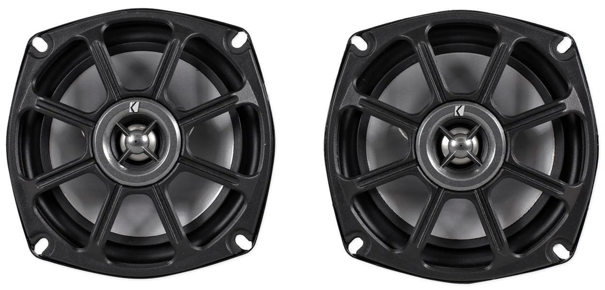 Kicker 10PS52504 5.25” Harley Davidson Motorcycle Speakers+Marine Speaker Wire - Image 2