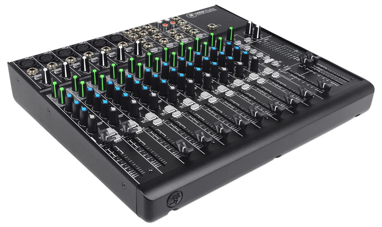 Mackie 1402VLZ4 14-channel Analog Mixer w/ 6 ONYX Preamps+Dual Wireless UHF Mics - Image 4