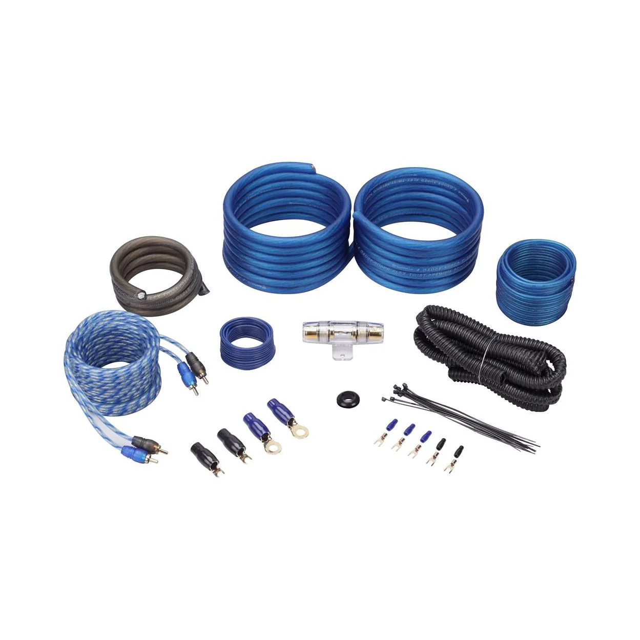 (2) MTX 3510-02 10" 1000w SVC 2-ohm Car Audio Subwoofers+Mono Amplifier+Amp Kit - Image 12