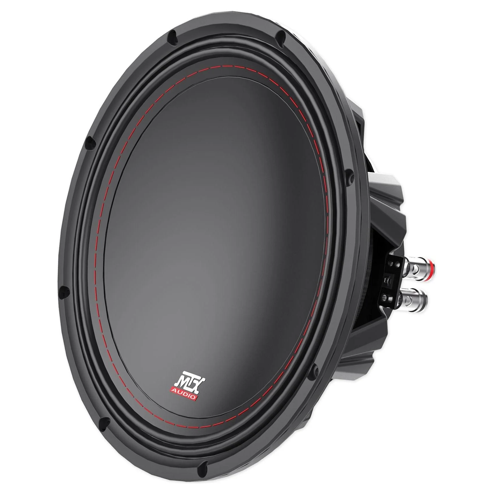 (2) MTX 3510-02 10" 1000w SVC 2-ohm Car Audio Subwoofers+Mono Amplifier+Amp Kit - Image 5