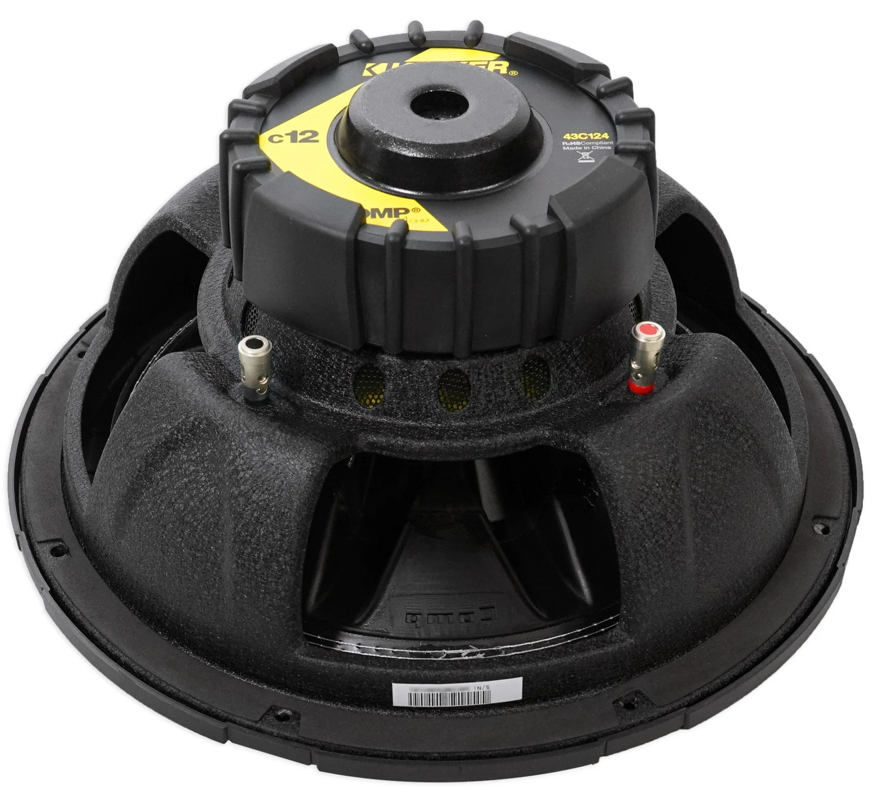 2) Kicker 43C124 12" Subwoofers+Sealed Sub Box Enclosure+Mono Amplifier+Amp Kit - Image 19