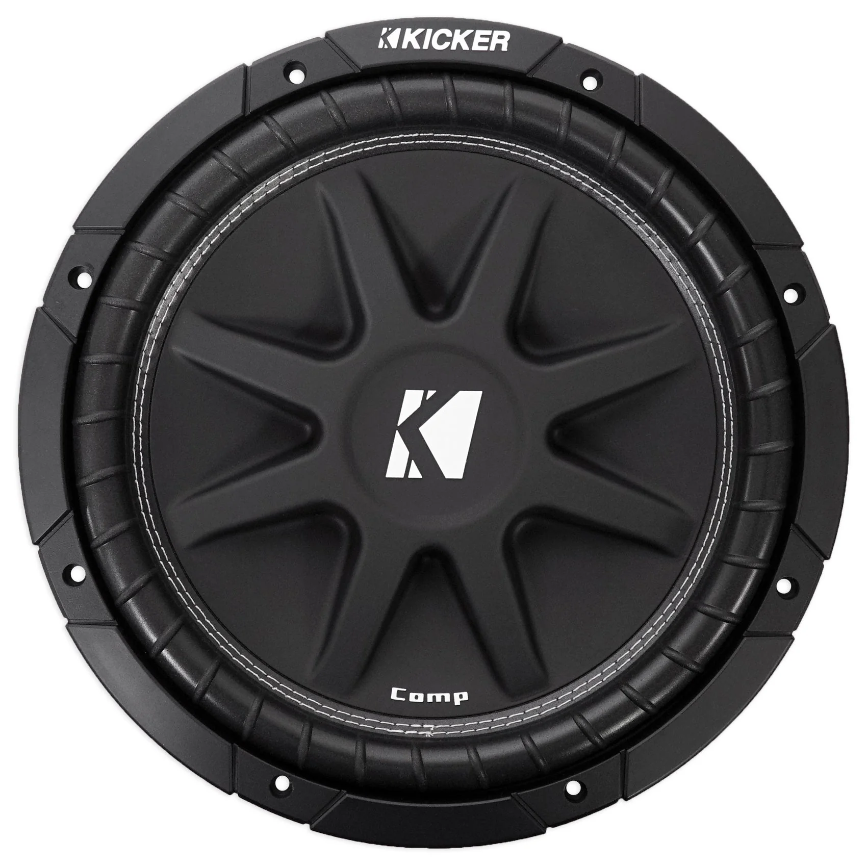 (2) KICKER 43C124 Comp 12" 600 Watt Car Subwoofers+Sealed Sub Box Enclosure - Image 14