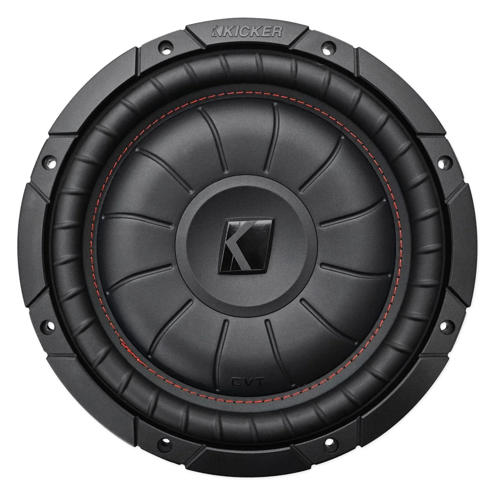 (2) Kicker 43CVT102 COMPVT 10" 1600w Shallow Subwoofers+Sealed Sub Box Enclosure - Image 6