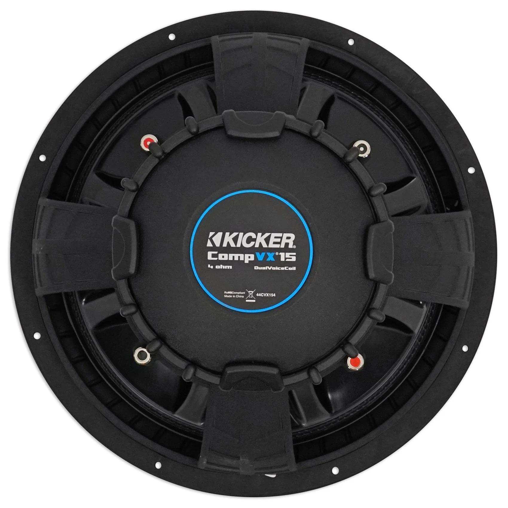 (2) Kicker 44CVX154 Comp VX CVX 15" 2000w RMS Car Subwoofers+Amplifier+Amp Kit - Image 7