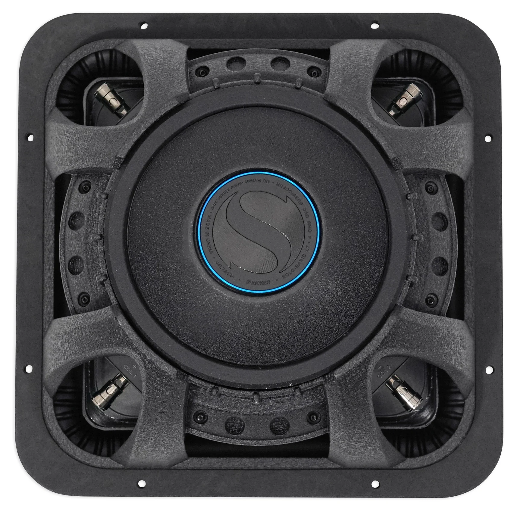 2) Kicker L7S124 12" Solobaric L7S Car Subs+Vented Box+1500W Amplifier+Amp Kit - Image 3