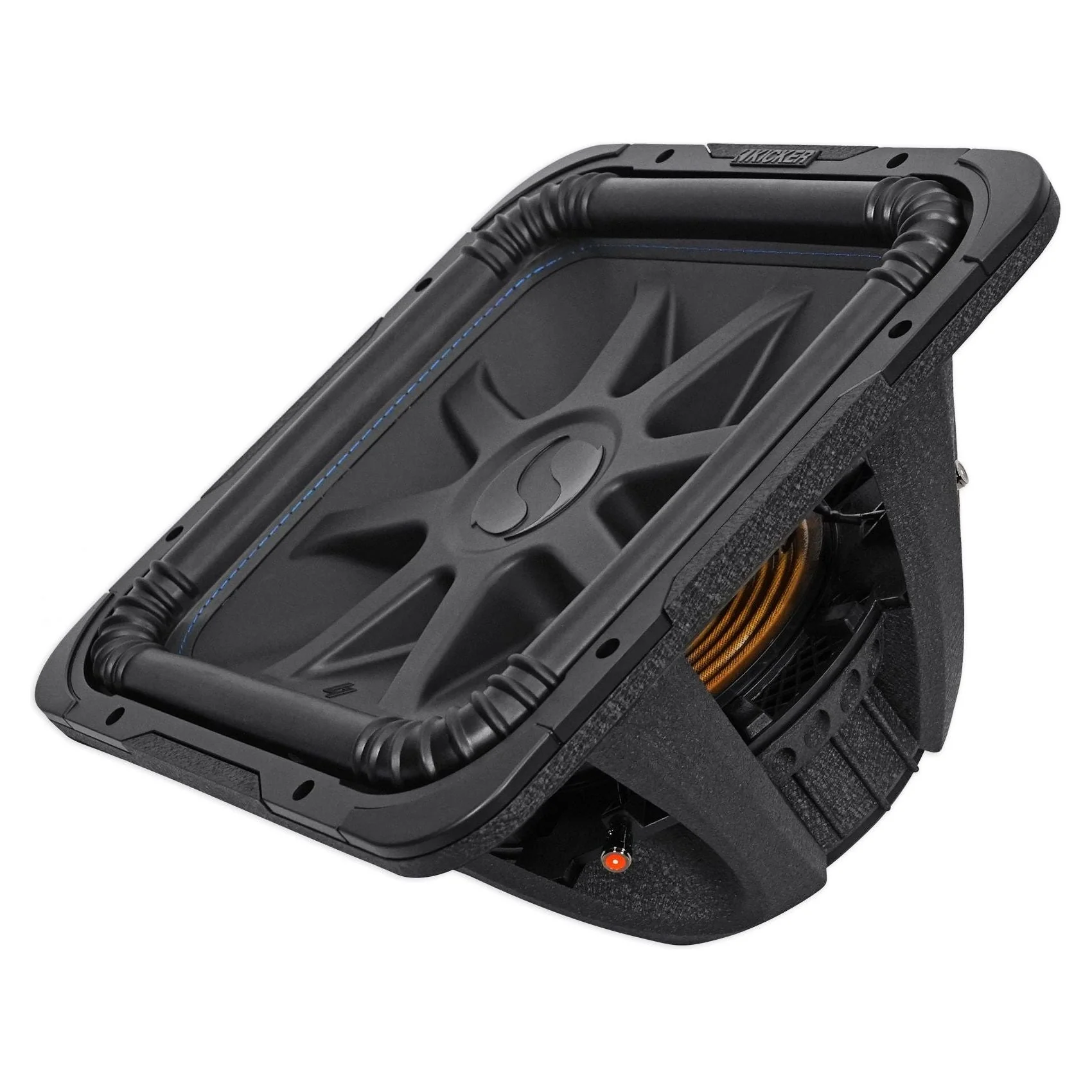 (2) Kicker 44L7S152 15" 4000 Watt Solobaric L7S Subwoofers+Amp+Sub Box+Wire Kit - Image 5
