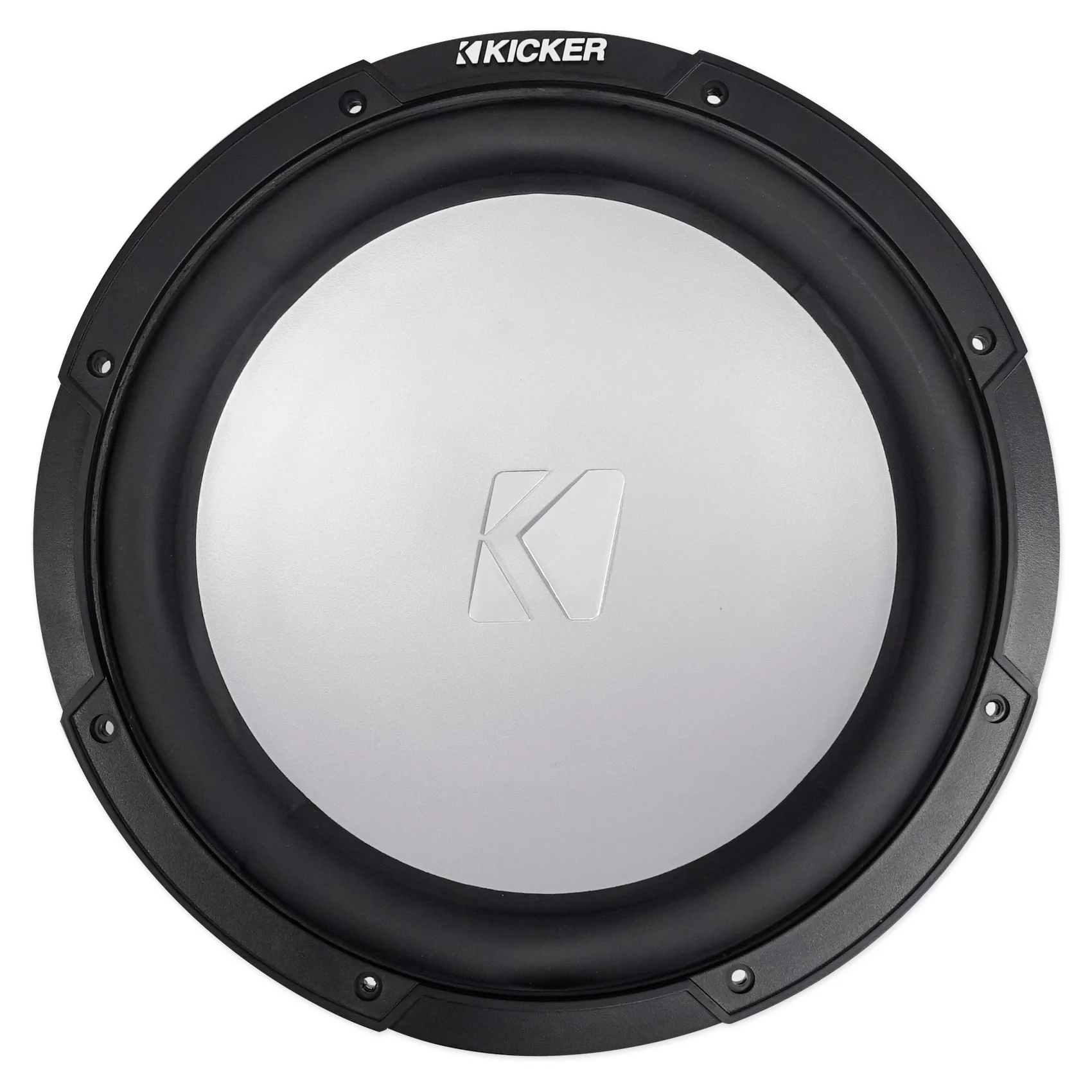 2) KICKER 45KMF124 12" 350w Free-Air Marine Boat Subwoofers+Mono Amplifier+Wires - Image 3