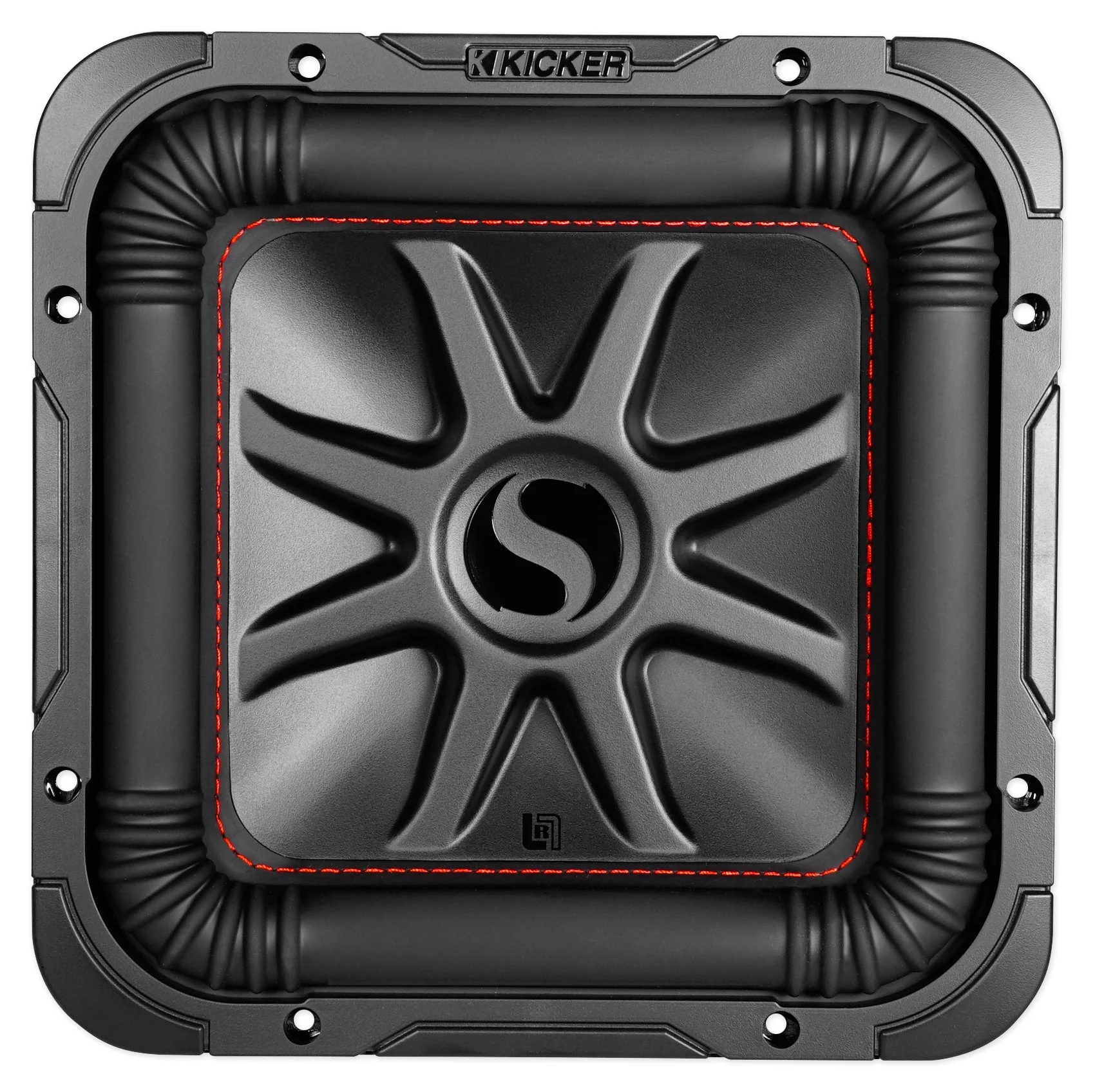 (2) KICKER 45L7R102 10" 2000w L7R Solo-Baric Subwoofers+Enclosure Box+Amplifier - Image 4