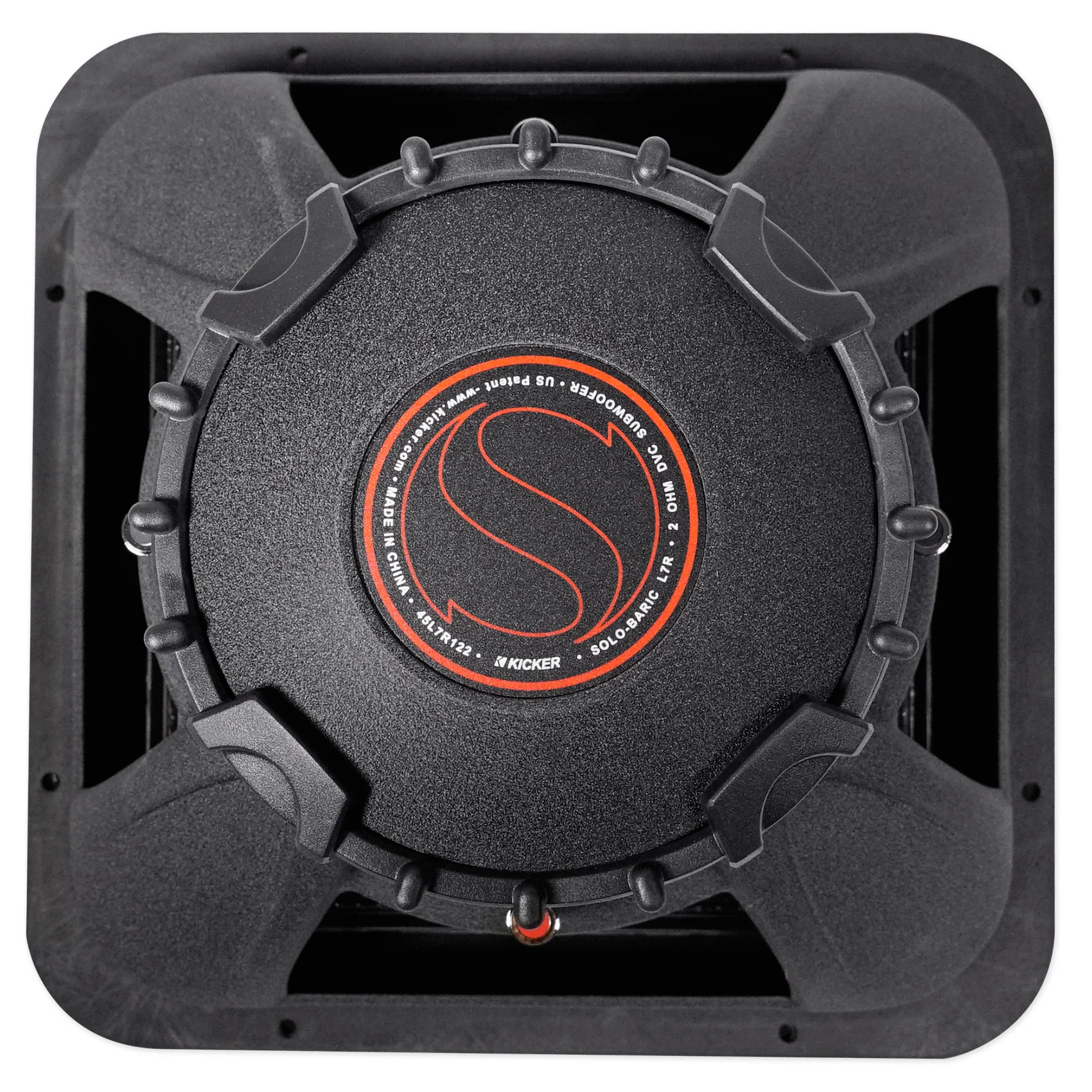 2) KICKER 45L7R122 12" 1200w L7R Solo-Baric Subwoofers+CXA12001 Amp+Vented Box - Image 6