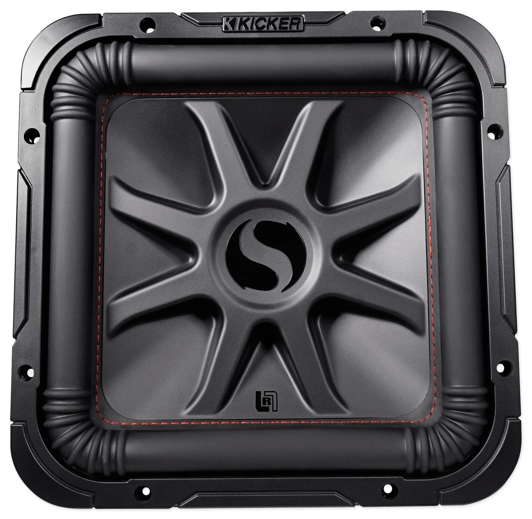 2) KICKER 45L7R122 12" 1200w L7R Solo-Baric Subwoofers+Vented Sub Box+Amp+Wires - Image 2