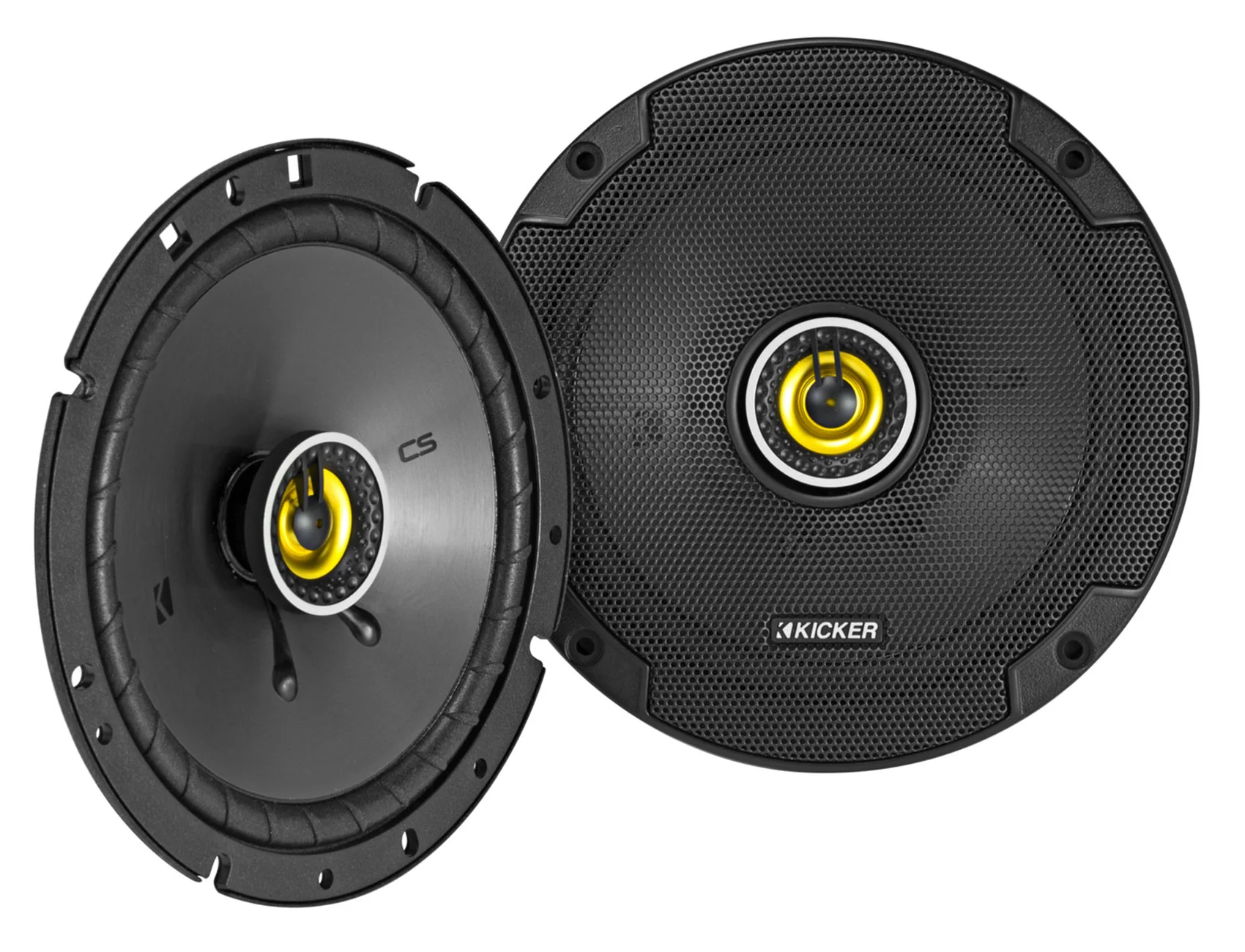 (4) KICKER 46CSC674 6.75" 6-3/4" 600w 4-Ohm Car Audio Coaxial Speakers CSC674 - Image 2