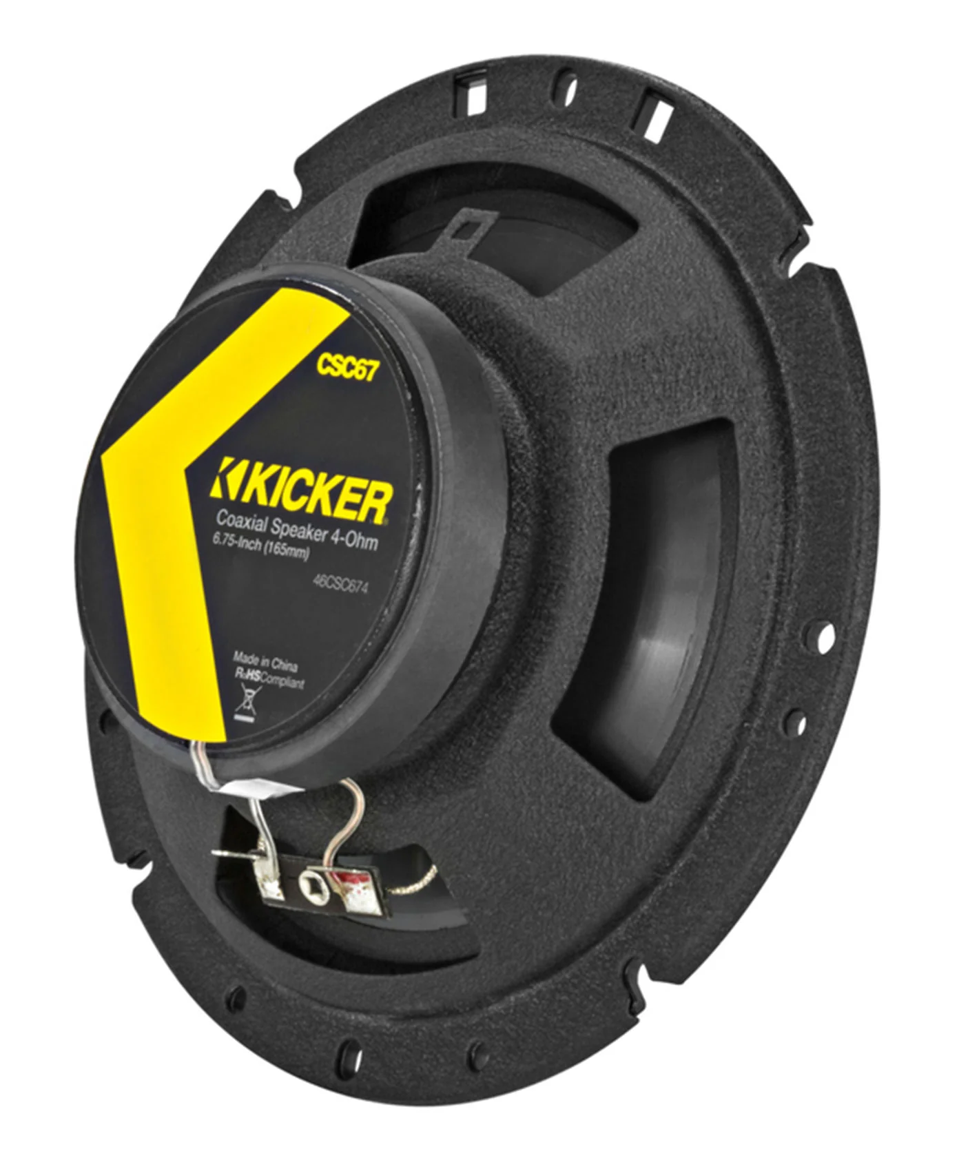 (4) KICKER 46CSC674 6.75" 6-3/4" 600w 4-Ohm Car Audio Coaxial Speakers CSC674 - Image 6