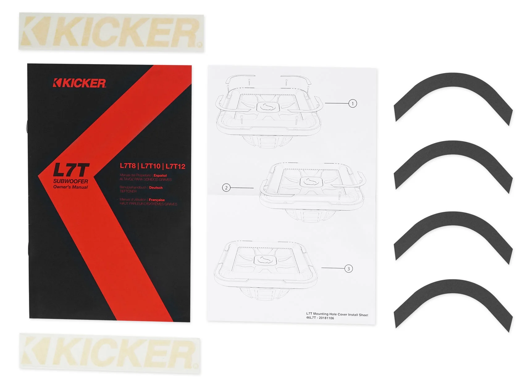2) KICKER 10" L7T Solo-Baric Subwoofers in Box Fits 2009-Up Ford F-150 SuperCrew - Image 10
