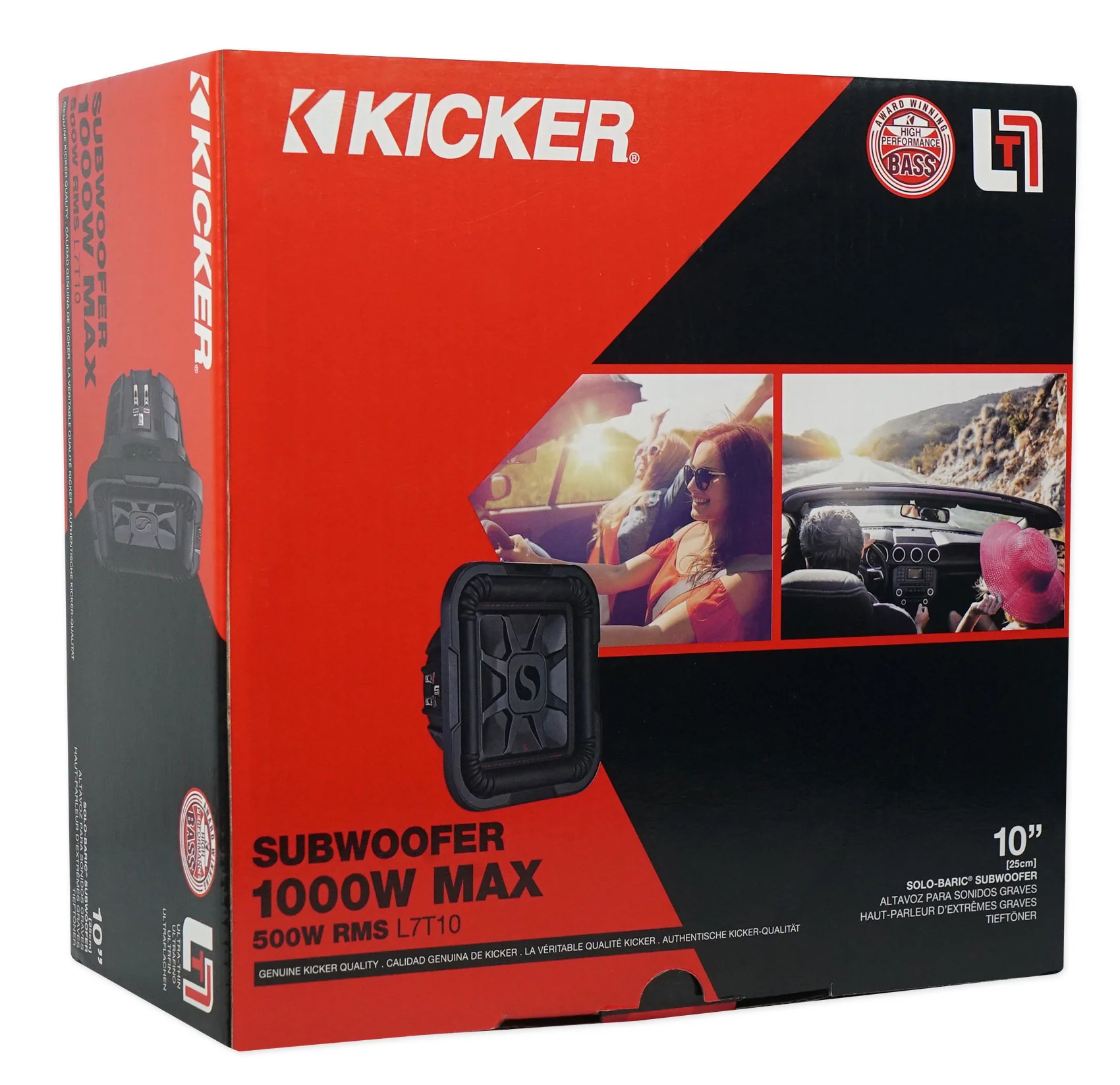 2) KICKER 10" L7T Solo-Baric Subwoofers in Box Fits 2009-Up Ford F-150 SuperCrew - Image 11