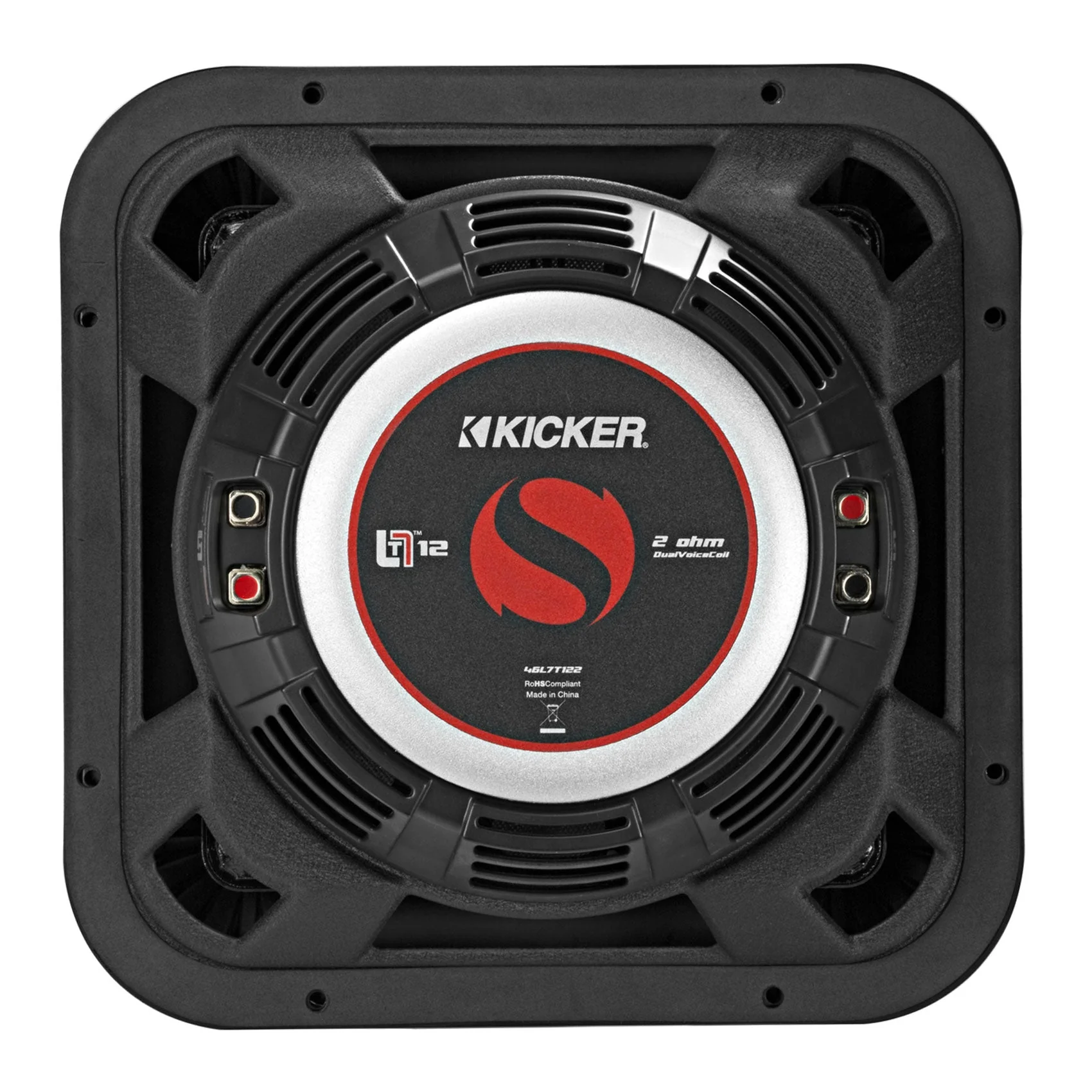 (2) KICKER 46L7T122 12" 1200w L7T Subwoofers Solo-Baric Subs+Amplifier+Amp Kit - Image 7