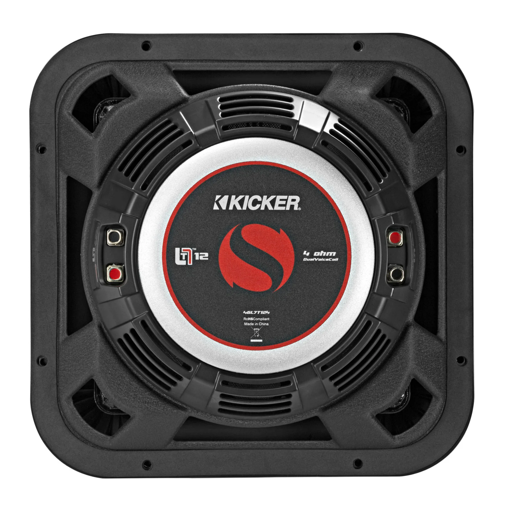 2 KICKER 46L7T124 12" 1200w L7T Subwoofers Solo-Baric Sub+Mono Amplifier+Amp Kit - Image 5