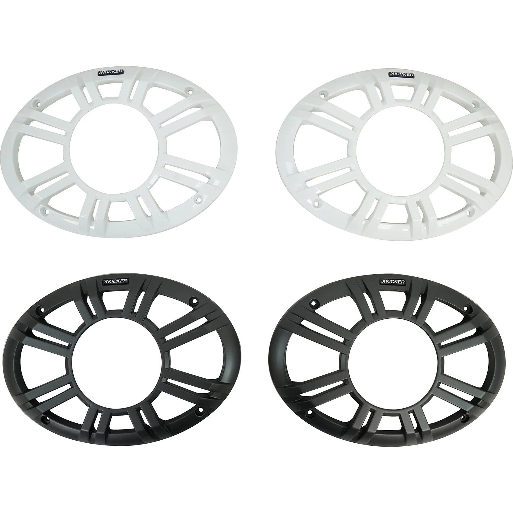 4) KICKER 48KMXL694 300w 6x9" Marine Speakers w/LED+5-Ch. Amplifier+Wires KMXL69 - Image 15