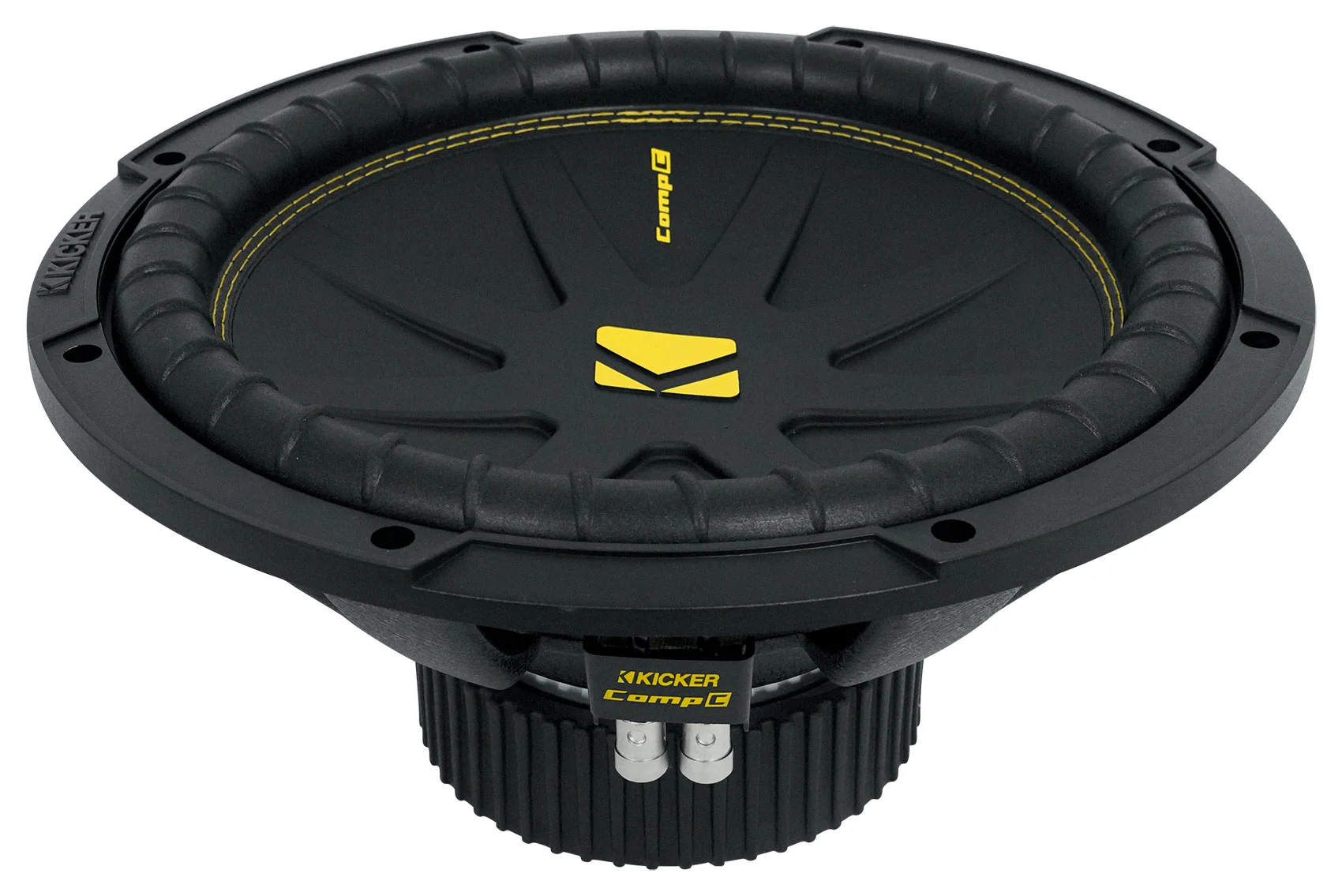 (2) Kicker 50CWCD124 CompC 12" DVC Subwoofers+Vented Sub Box Enclosure CWCD124 - Image 7