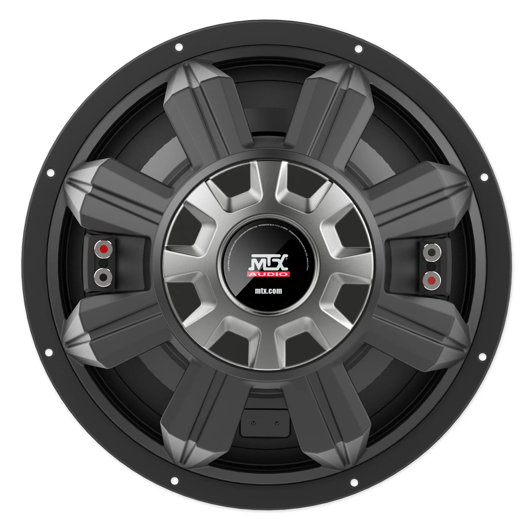 (2) MTX 5512-44 12" 800w DVC 4-ohm Car Audio Subwoofers+RockMat Sound Deadener - Image 10