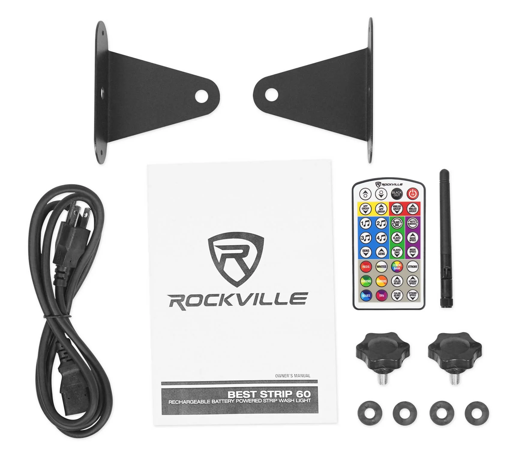BEST STRIP 60 Black 2-Pack + ROCKFORCE W4 DMX Controller Bundle - Image 14