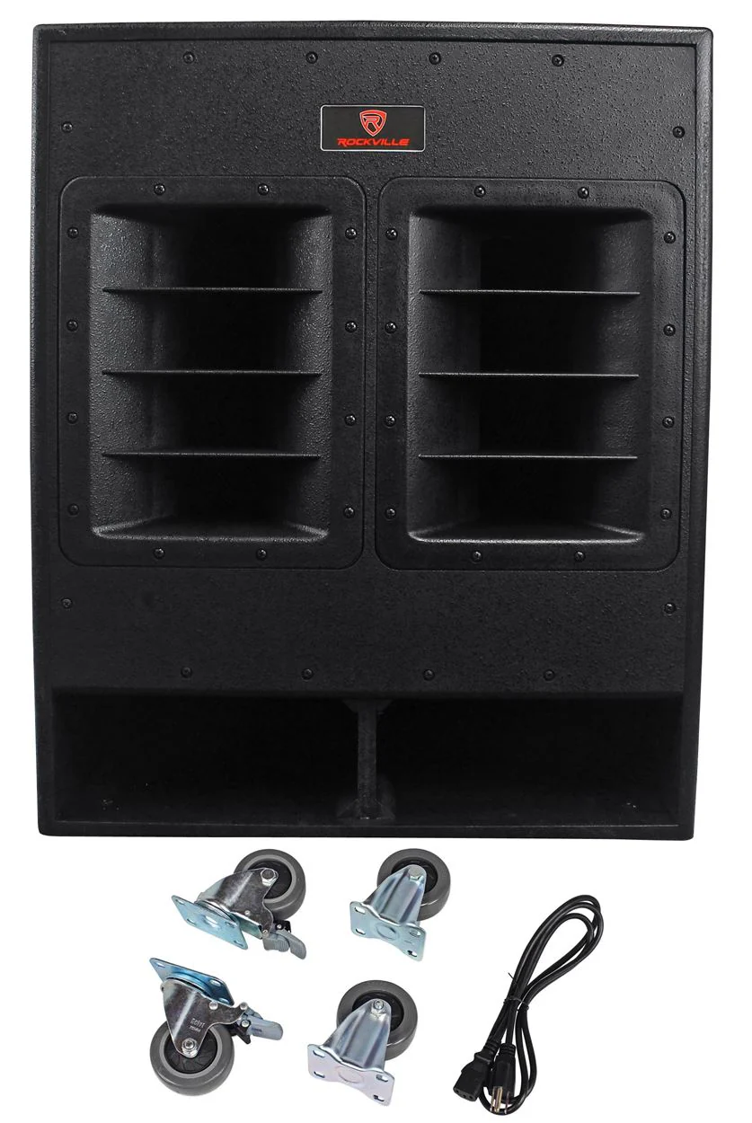BPA225 Dual 15" Speakers 2-Pack + 18" Folded Horn Subs 2-Pack Bundle - Image 10