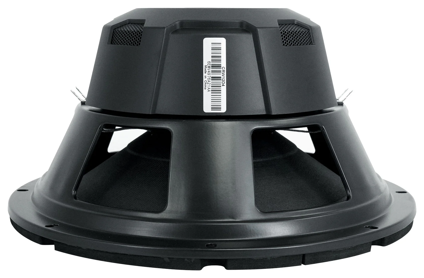 (2) Crunch CRW12D4 12" 800 Watt Car Audio Subwoofers+Vented Sub Box Enclosure - Image 14