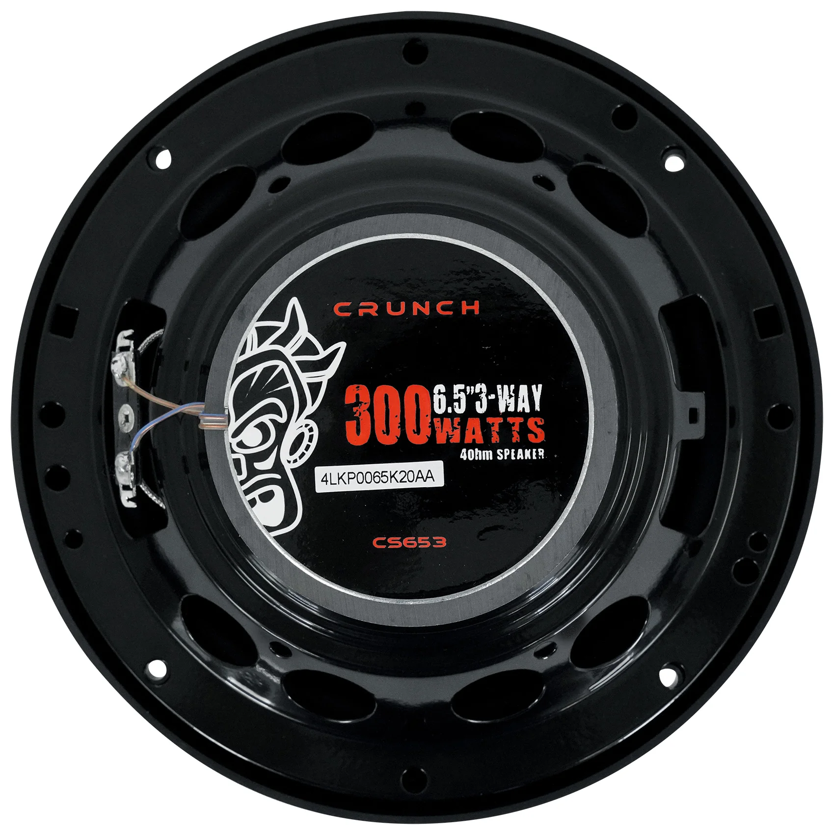 (4) Crunch CS653 6.5" Car Audio 3-Way Speakers 300 Watts Max 6 1/2" Inch - Image 8