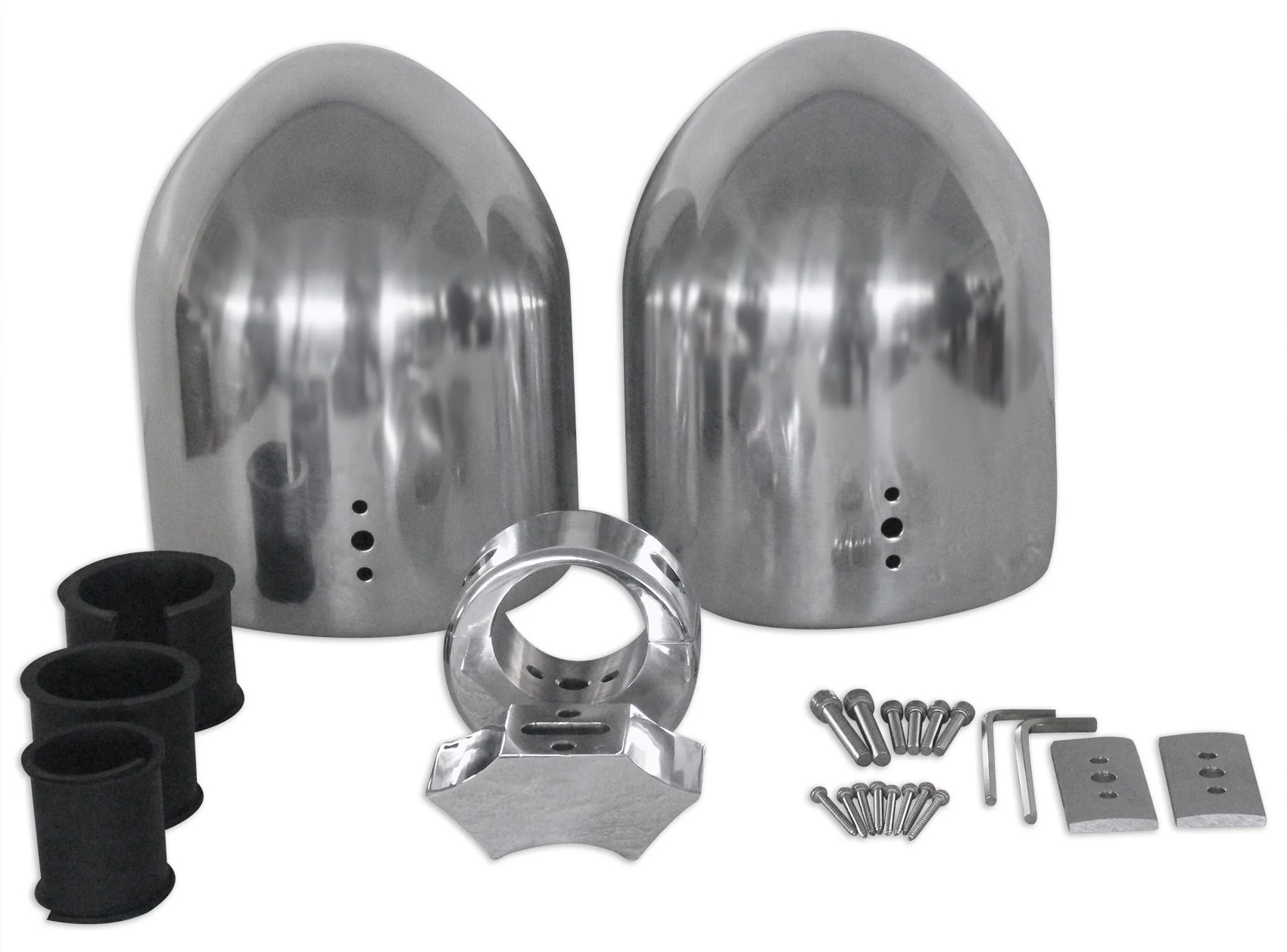 DMAC80S Polished 2-Pack + 8" Neoprene Covers Bundle - Image 8