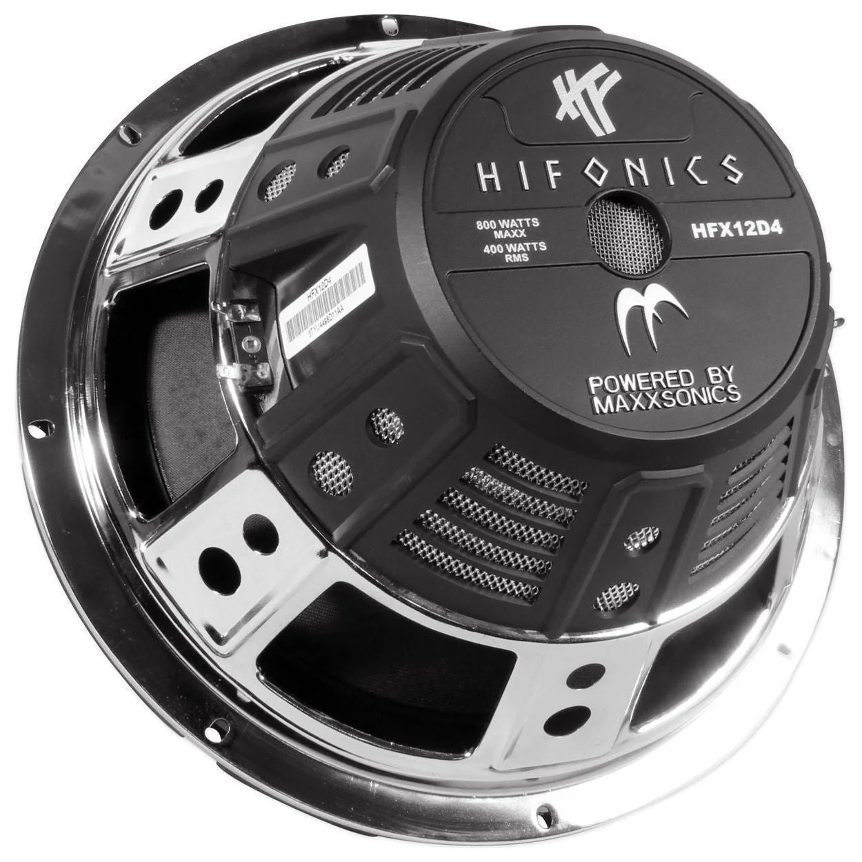 (2) Hifonics HFX12D4 12" 1600w DVC 4-Ohm Car Subwoofers+Sealed Sub Box Enclosure - Image 7