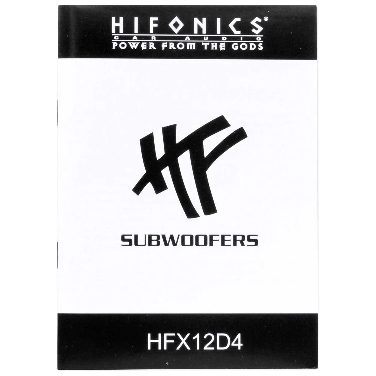 (2) Hifonics HFX12D4 12" 1600w DVC 4-Ohm Car Subwoofers+Sealed Sub Box Enclosure - Image 9