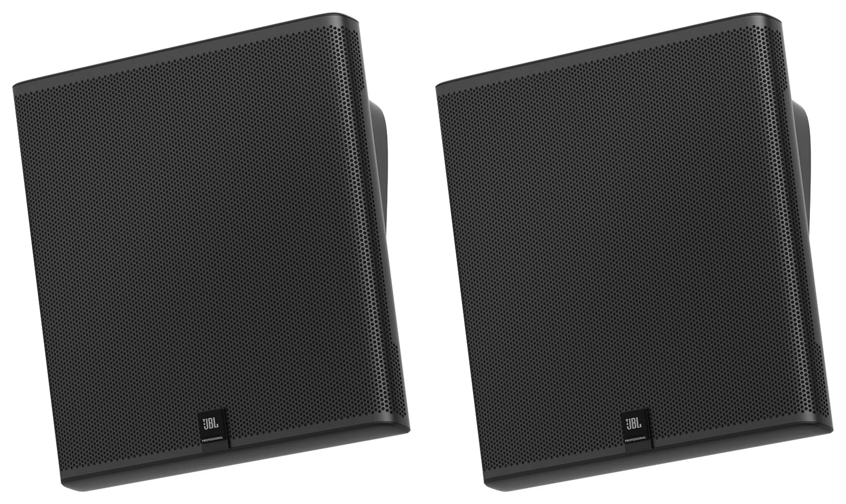 4) JBL SLP14/T-BK Sleek Low-Profile On Wall Mount 4" 70v Commercial Speakers+Amp - Image 8