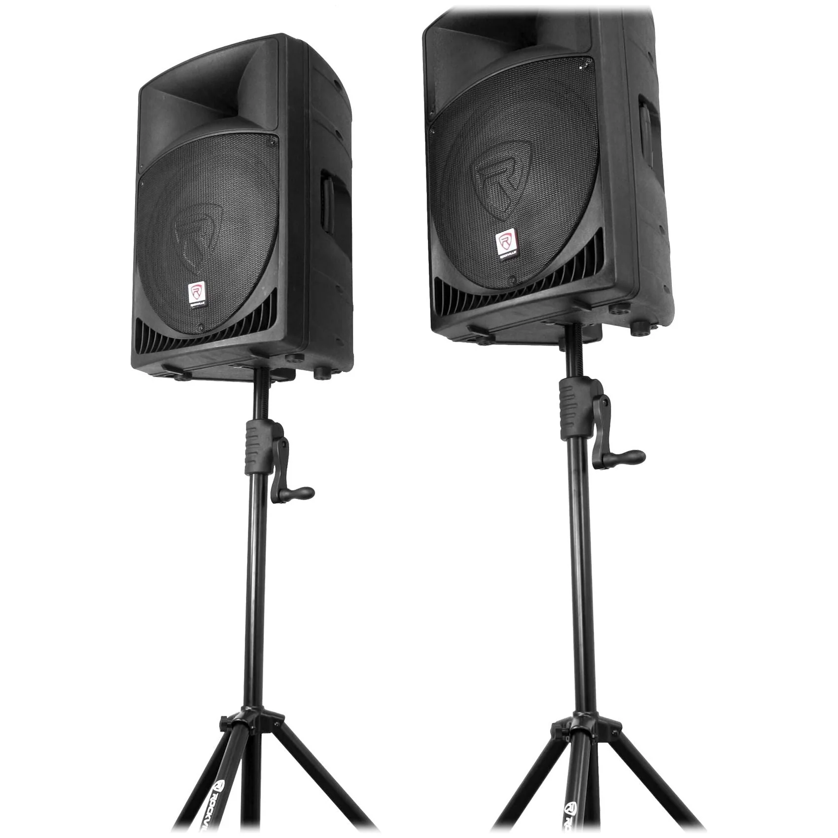 (2) JBL JRX212 1000 Watt 12" Passive DJ PA Speakers+(2) Crank-Up Speaker Stands - Image 16