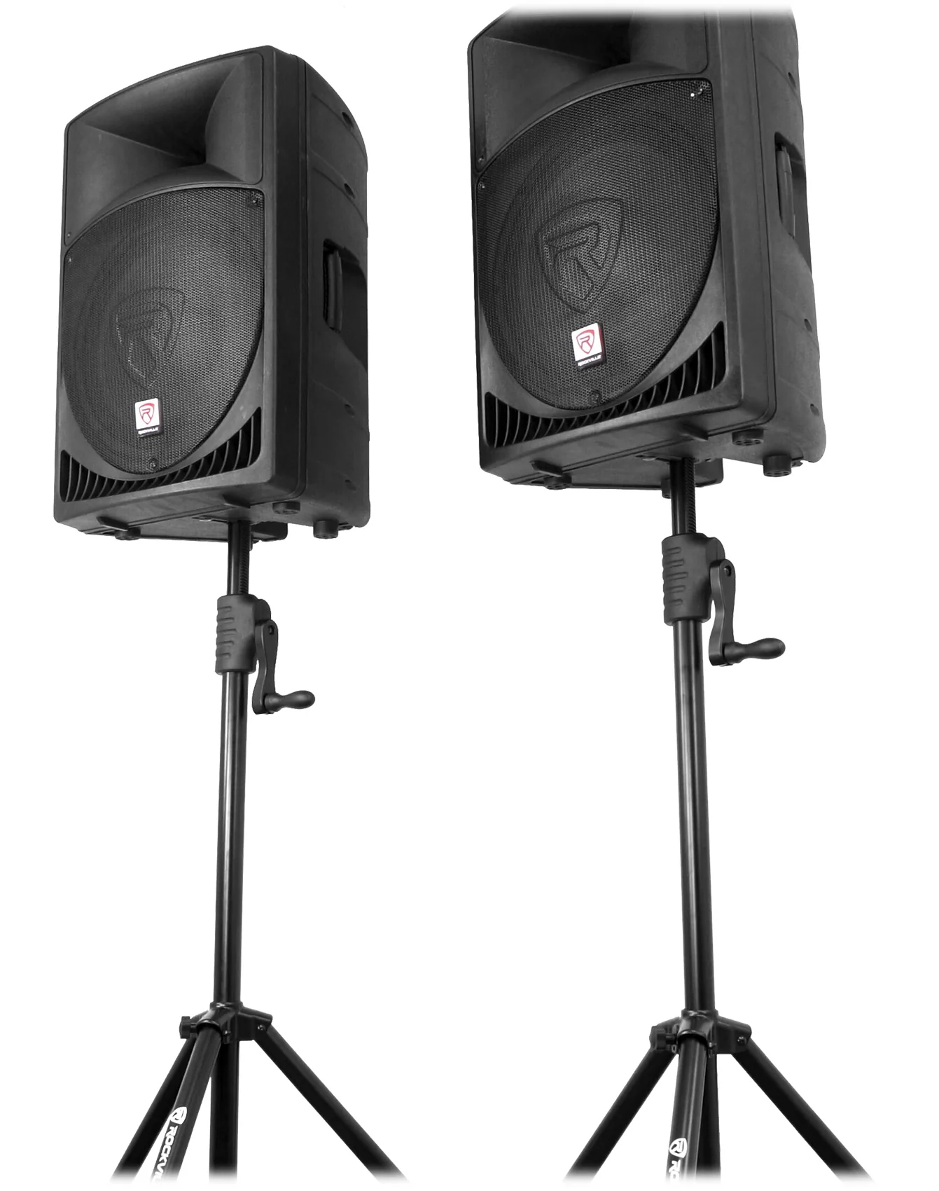 (2) JBL JRX212 1000 Watt 12" Passive DJ PA Speakers+(2) Crank-Up Speaker Stands - Image 7