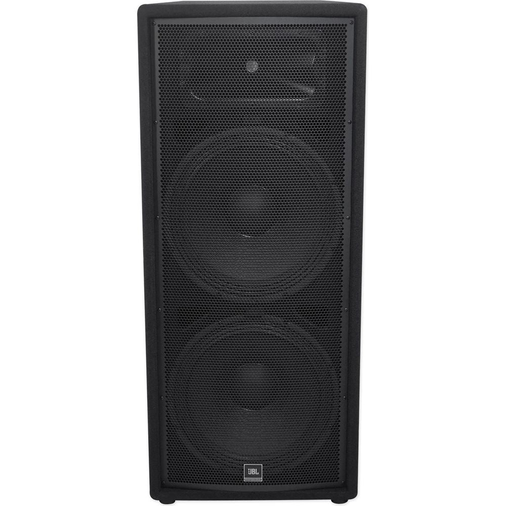 (2) JBL Pro JRX225 2000 Watt Dual 15" DJ PA Speakers+Power Amplifier+Cables - Image 4