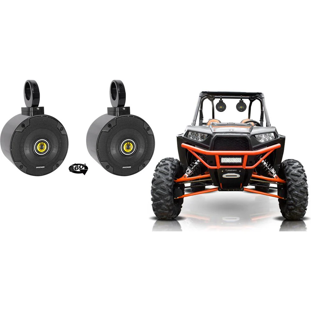 MAC525B+MAC360B KICKER SWIVEL RZR