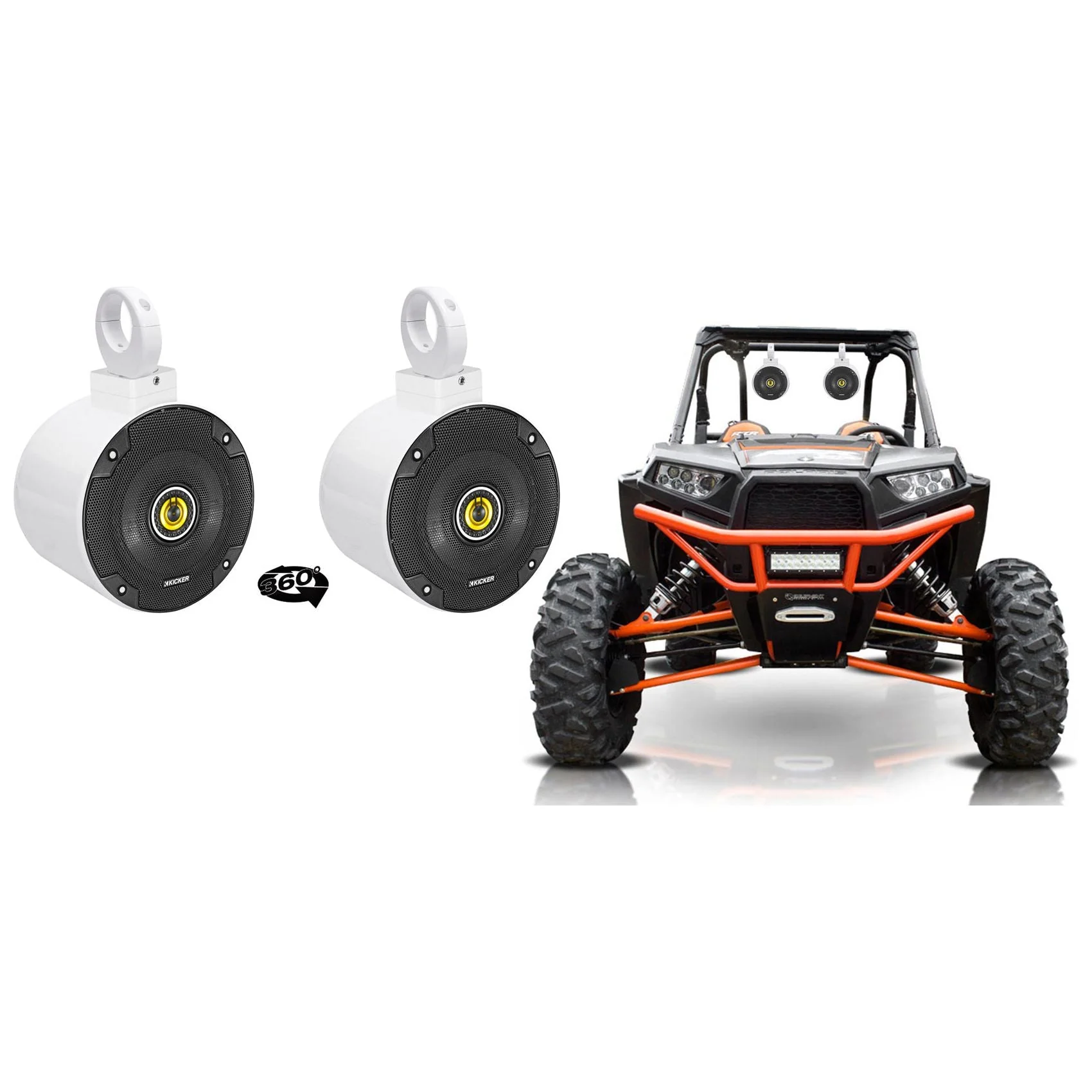 MAC525W+MAC360W KICKER SWIVEL RZR - Image 2