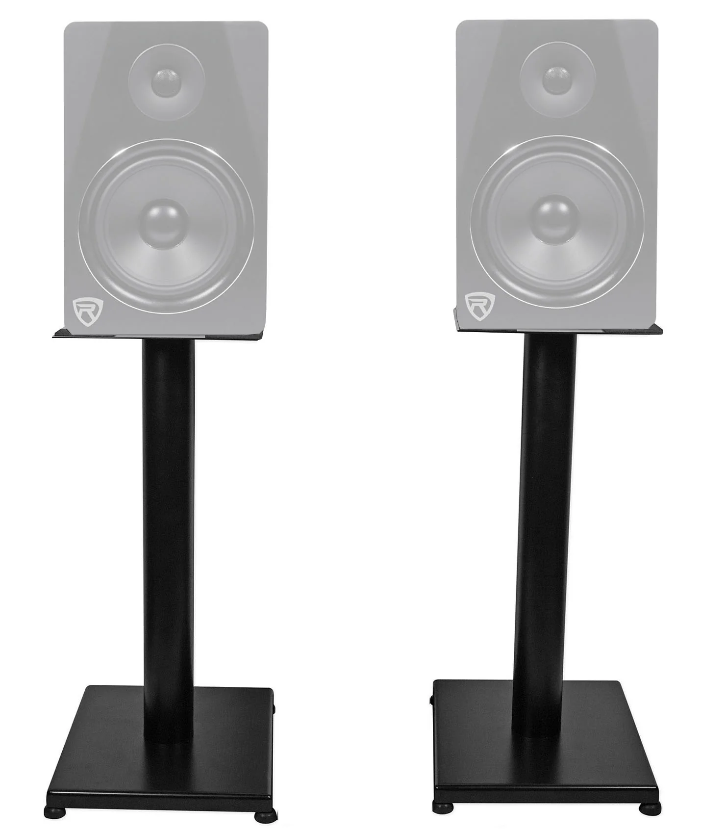 Pair Mackie MR824 8” 85 Watt Powered Active Studio Monitor Speakers+21" Stands - Image 9