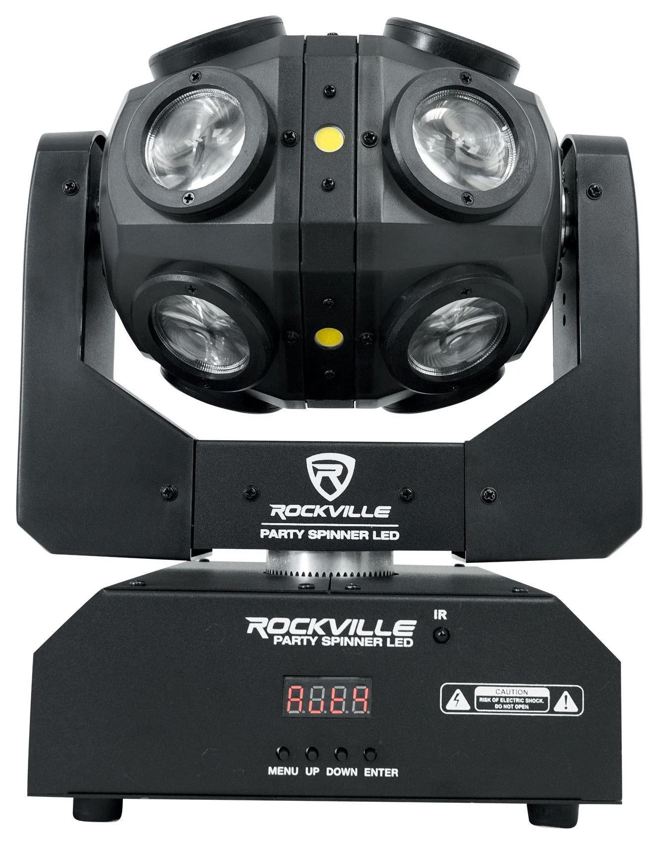 Party Spinner LED 2-Pack + ROCKFORCE 192 DMX Controller Bundle - Image 15