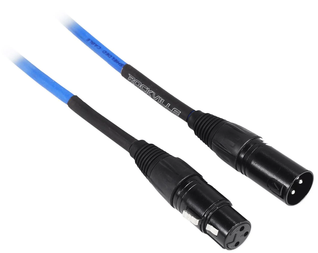 RCXFM10P 10' XLR 4-Pack Red/Blue Bundle - Image 2
