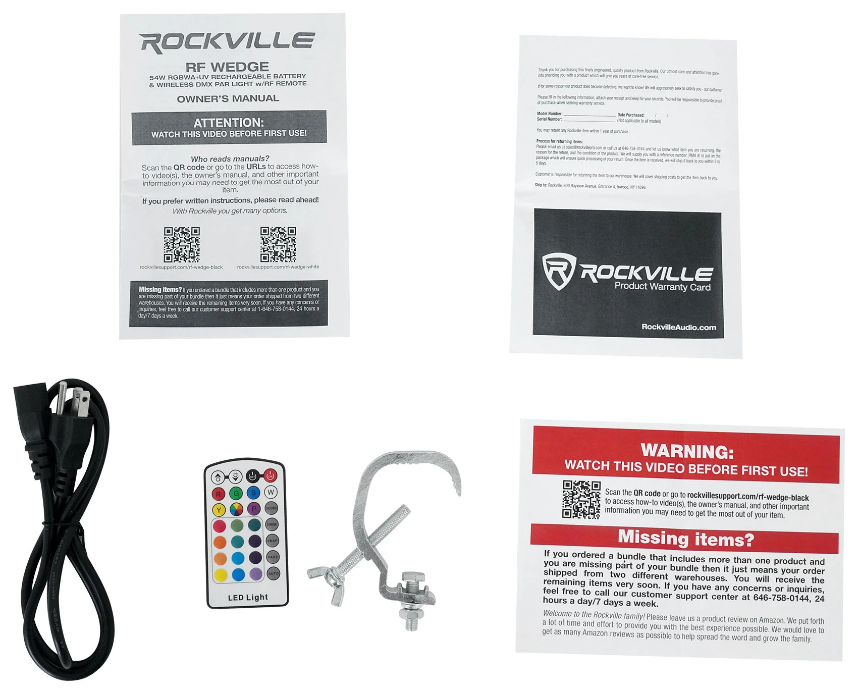 RF Wedge Black 2-Pack + ROCKFORCE W2 Controller Bundle - Image 3
