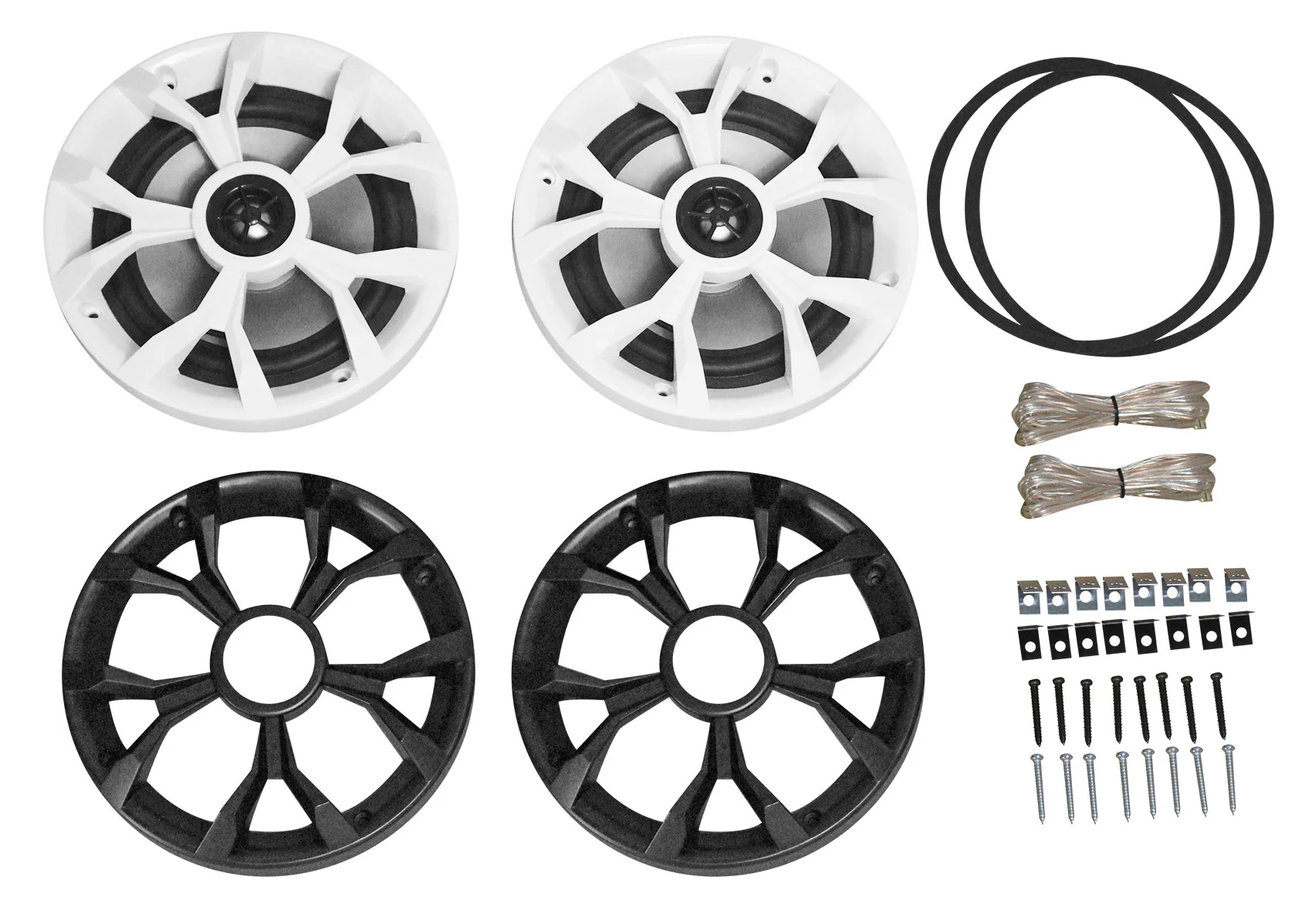 RKL65MBW 8-Pack + MS12LW Subwoofer + Memphis MXA5600 Amp Bundle - Image 21