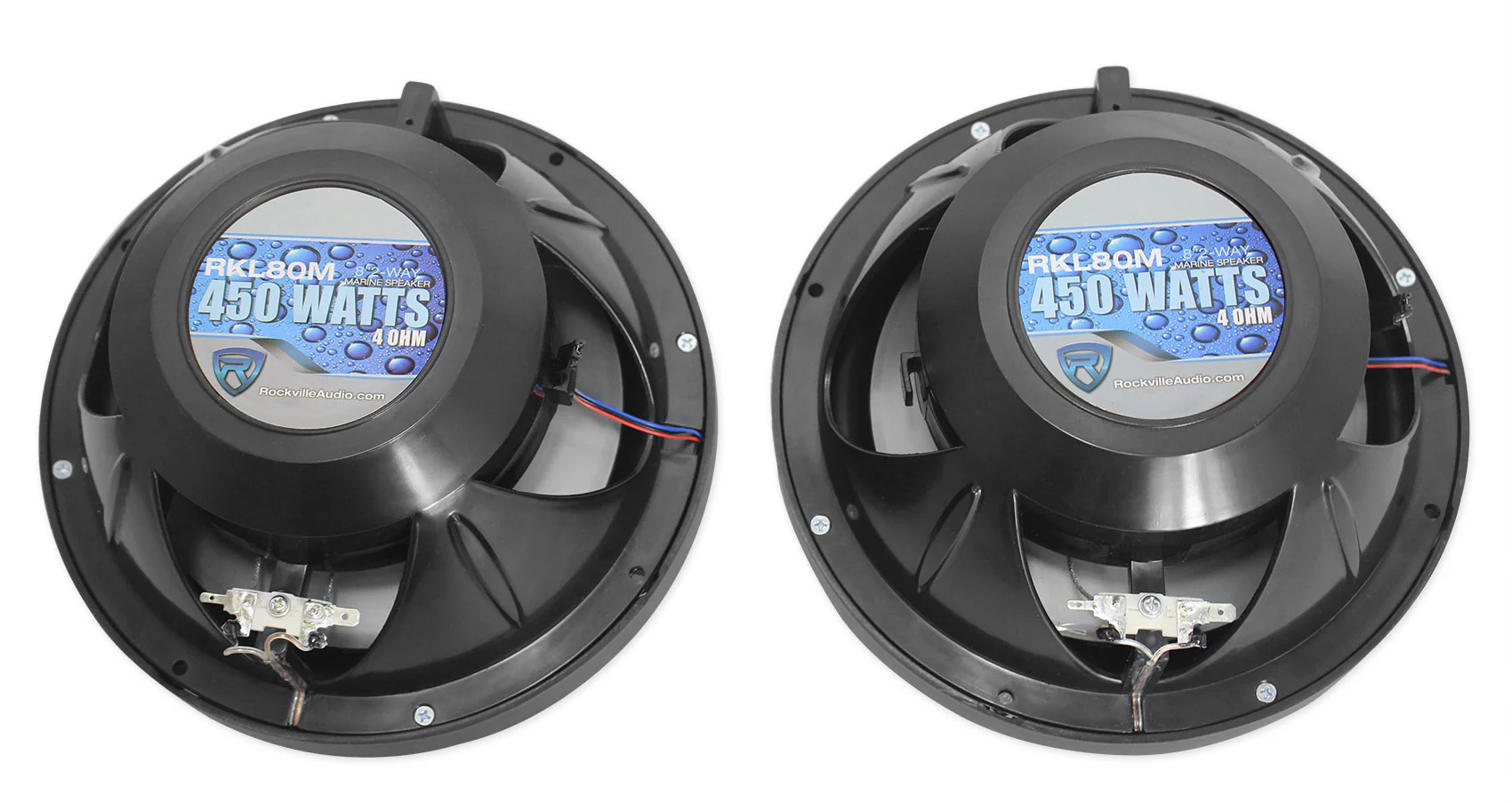 RKL80MB LED 2-Pack + Black Dual 7.7" Cans Bundle - Image 5