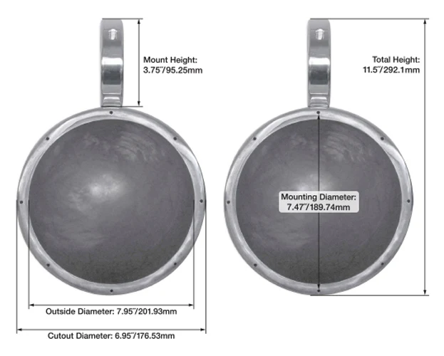 RKL80MB 4-Pack + MAC80S Polished Silver Tower Enclosures Bundle - Image 14