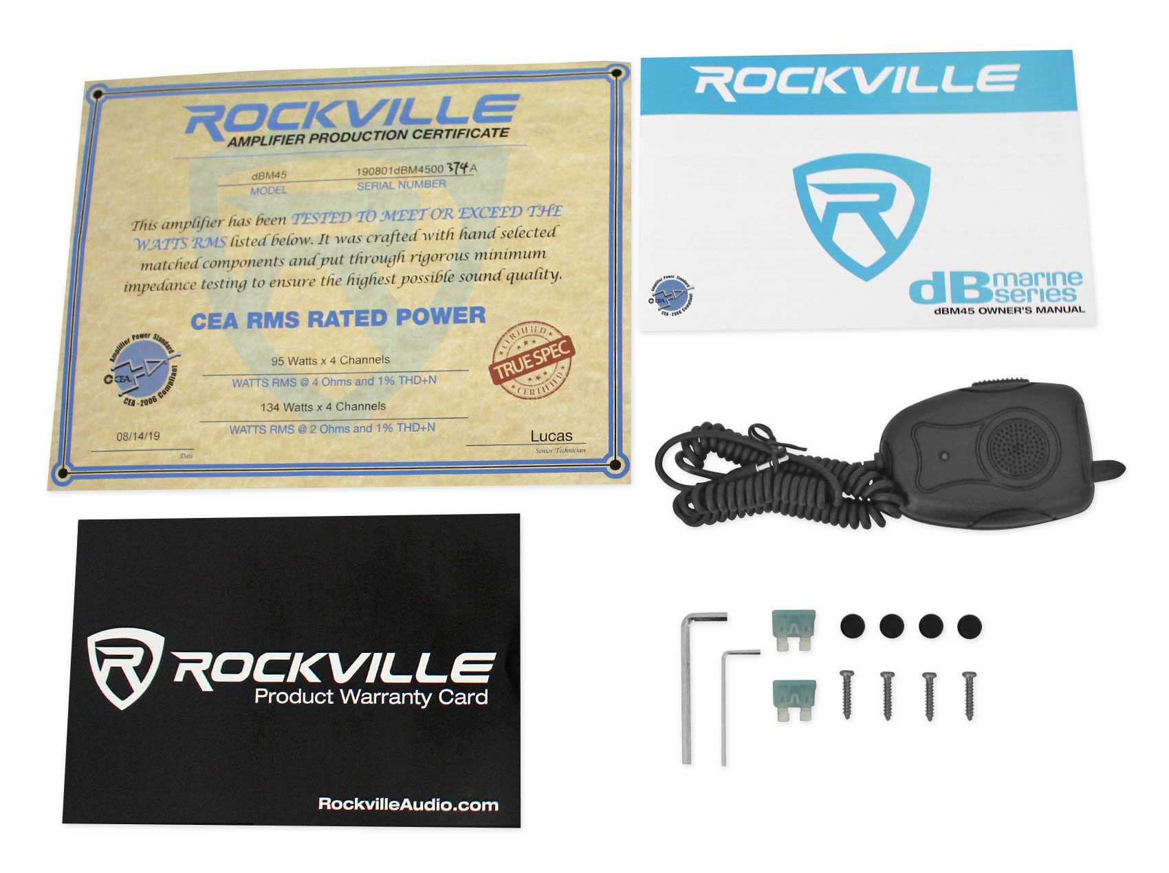 RM-PREMIUM-65 White 4-Pack + DBM45 Marine Amplifier Bundle - Image 11
