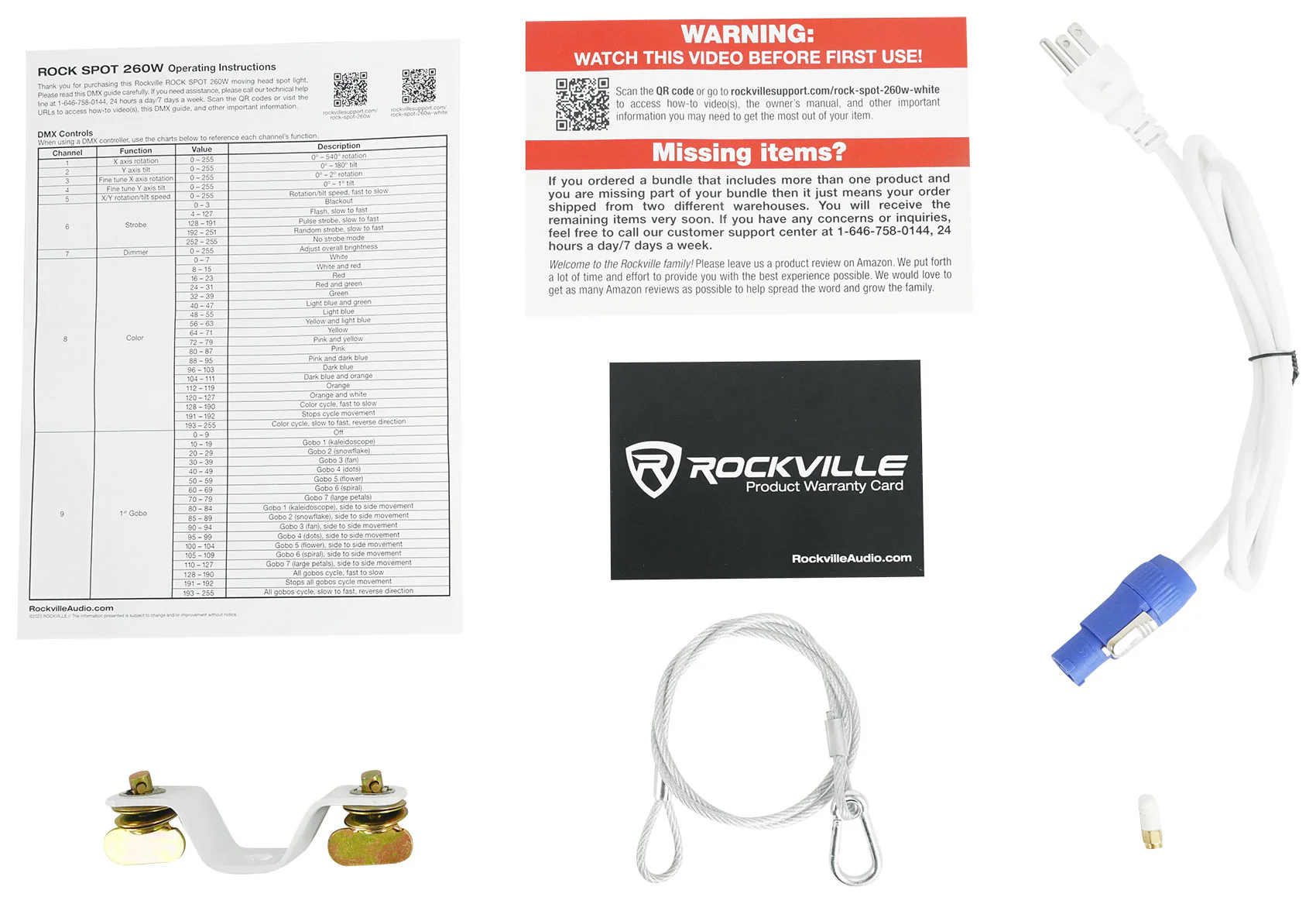 ROCK SPOT 260W White 2-Pack + RTP82W 8' Totem Stands Bundle - Image 10