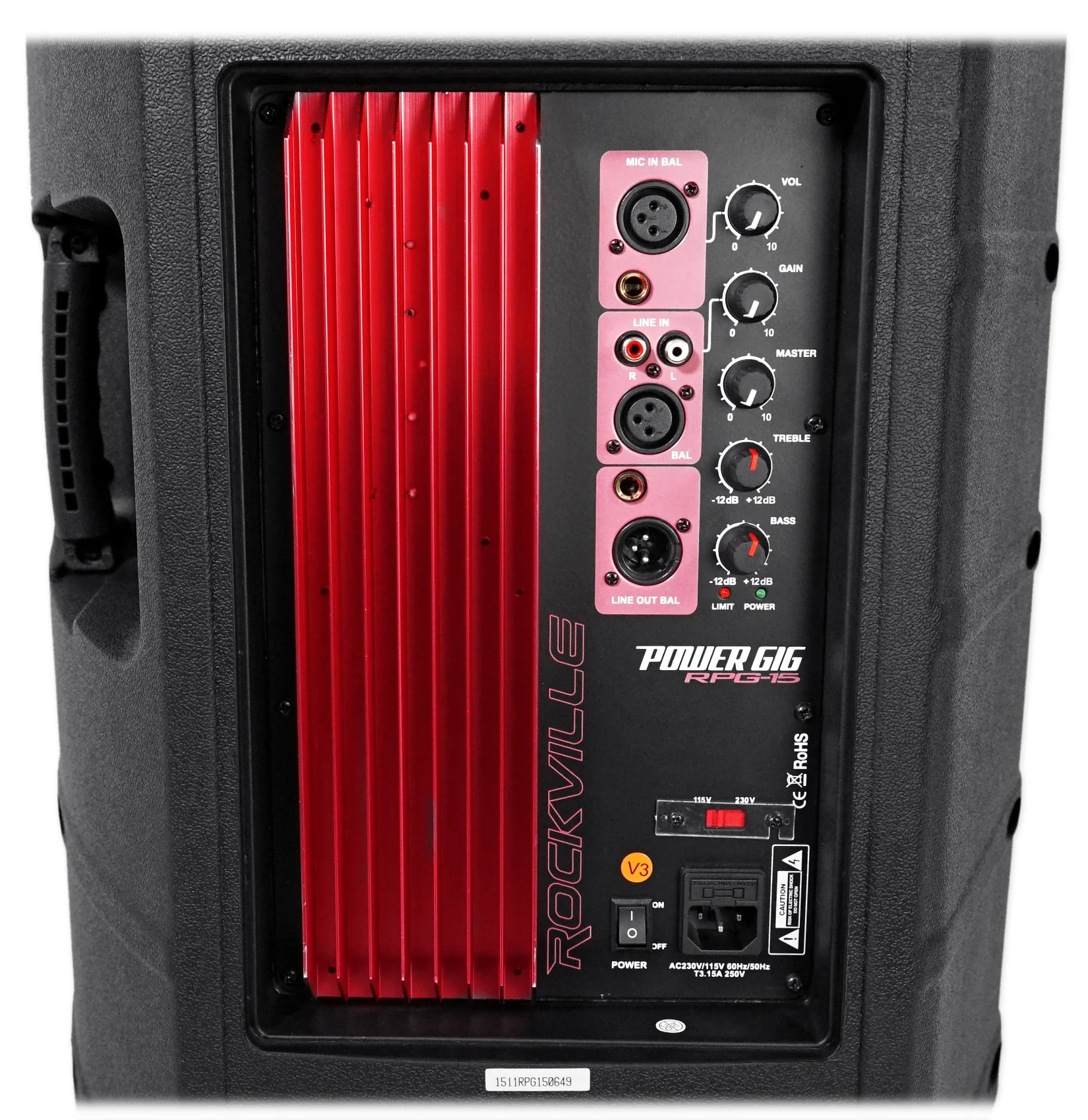 RPG15 15" Powered Speakers 2-Pack + PARTY STAND LED Stands Bundle - Image 7