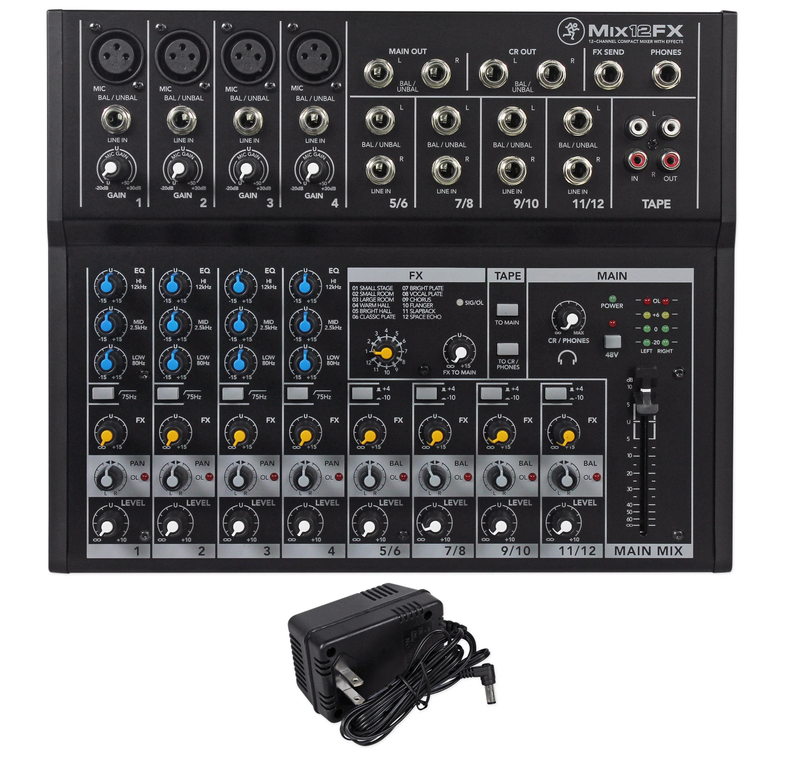 RPG15 15" Speakers 2-Pack + Mix12FX Mixer Bundle - Image 6