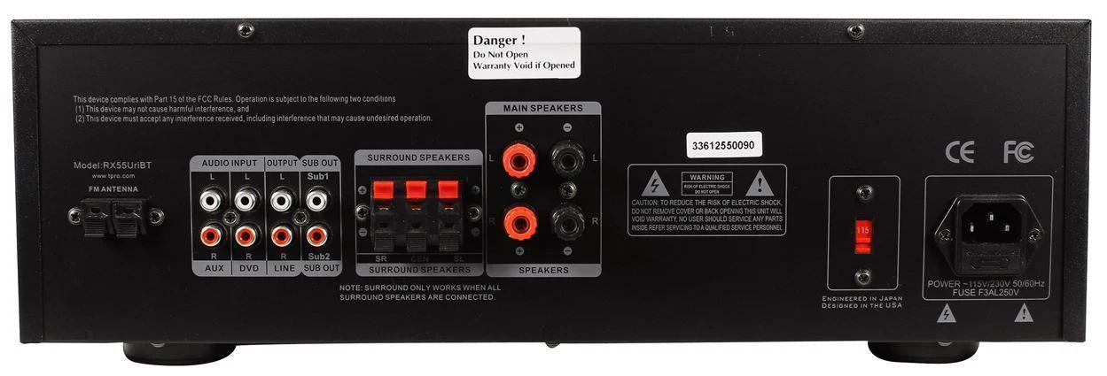 RSG10 2-Pack + RX55URIBT Receiver Bundle - Image 13