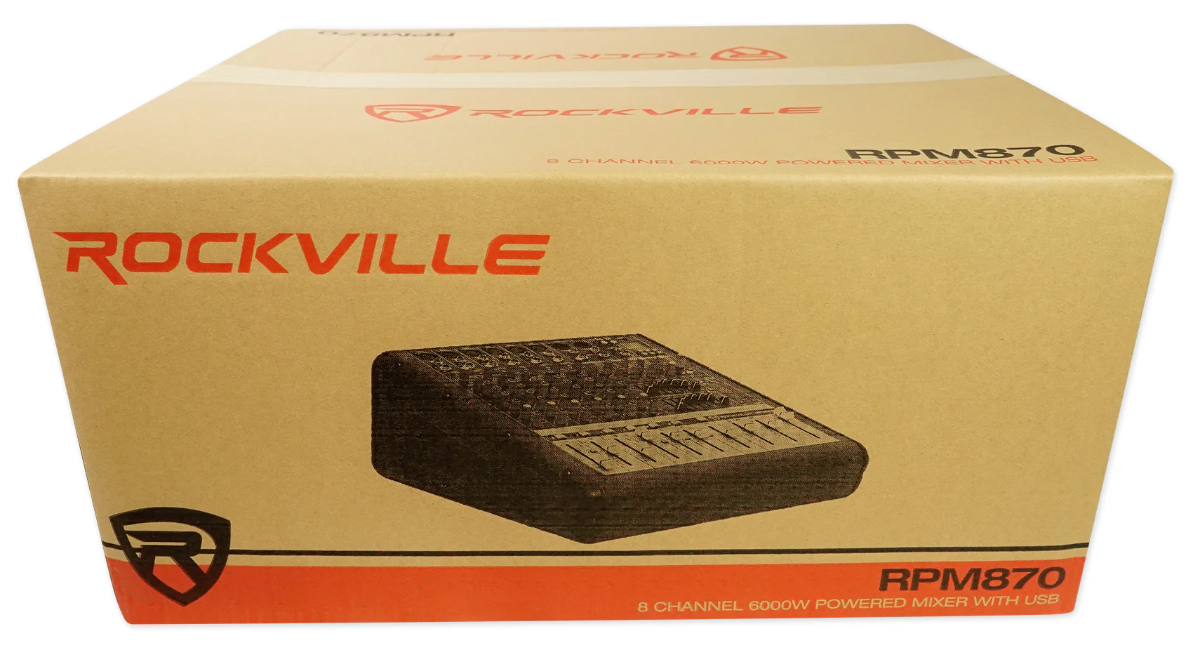 RSG12.2 Dual 12" Speakers 2-Pack + RPM870 Powered Mixer Bundle - Image 7